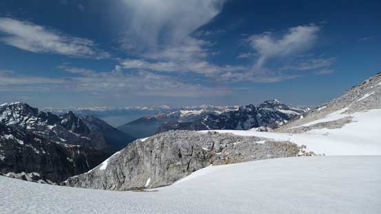 Finally made down to the col