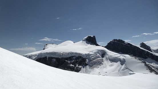 Gorgeous view of the N. Face of the Lyells