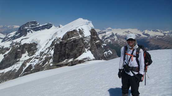 Me on the summit of Farbus Mountain