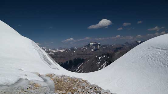 A view from the col