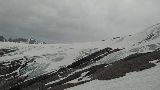 Thankfully it wasn't a total white out on the icefield