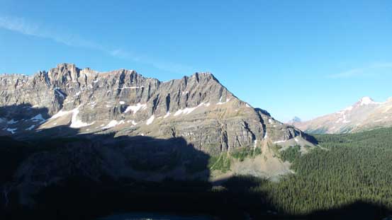 Great view of Mt. Schaffer which I bagged 3 years ago