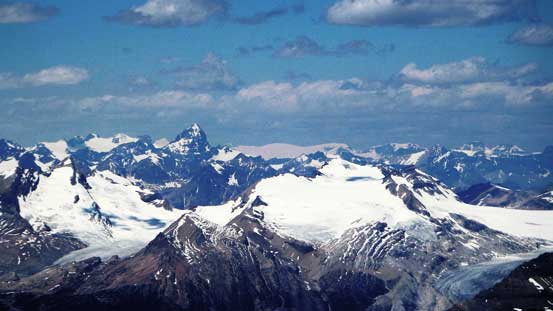 Mt. Forbes pokes behind. Bagged earlier in this year