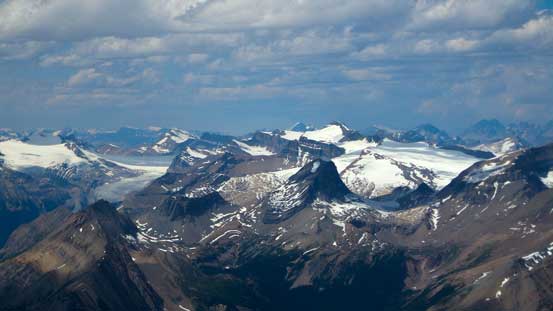 Mt. Balfour and the Wapta Icefields