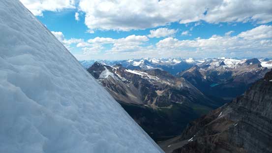 The slope was quite steep