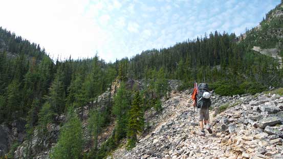 Following the path up