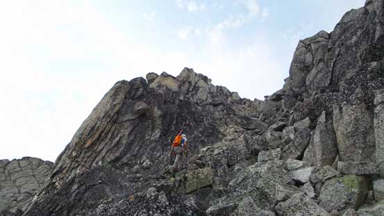 Here we thought the peak ahead was the summit, but Oopps.. 