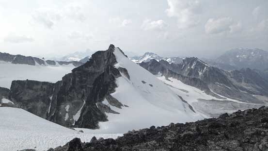 The beautiful North Star Peak. Too bad we didn't get a chance to climb it in this trip