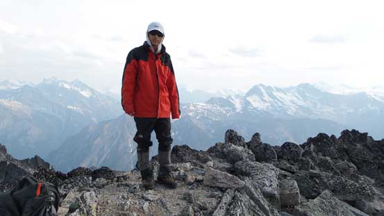 Me on the summit of Mt. Alpha Centauri