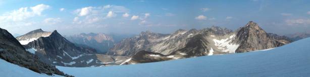 Another panorama view from the upper Centaurus Glacier