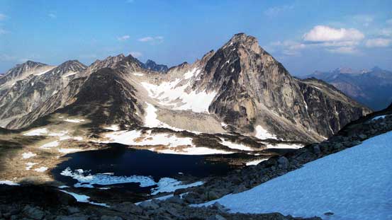 Gelway Peak looks impressive