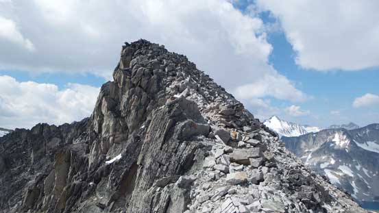 The last bit to the summit