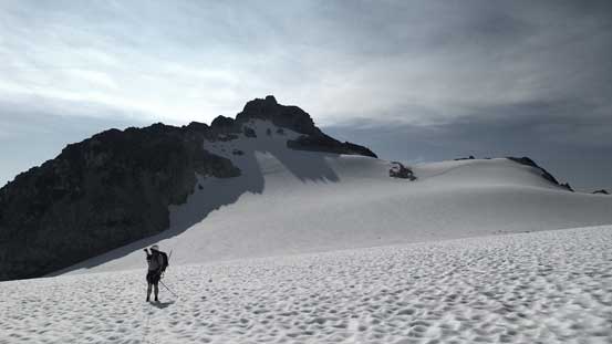 Finally around to the NW side of North Star Peak