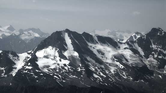 Mt. Stockdale's N. Face. Any skier volunteer?! 