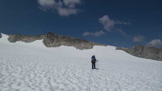 Onto the North Star Glacier