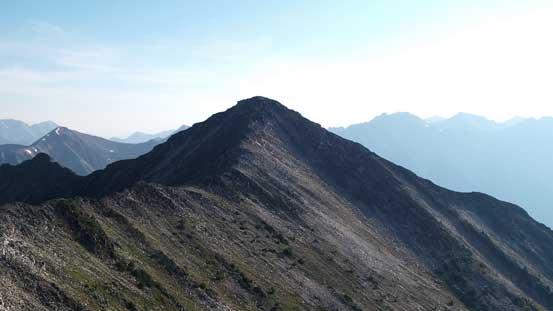 Merioneth Peak seen from Harlech Peak