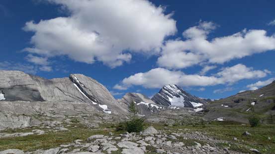 South Burstall Pass is a very scenic place