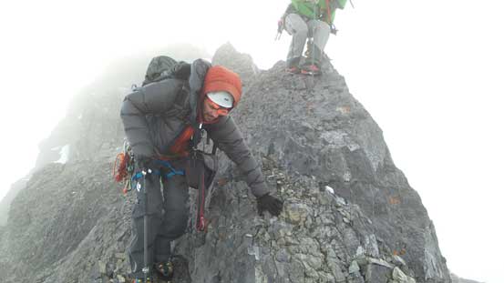 Starting the descent