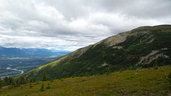 The bump immediately to our West is unnamed