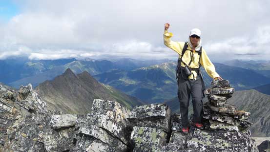 Me on the summit of Congregational Peak