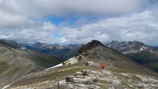 Almost back to McBride Peak now