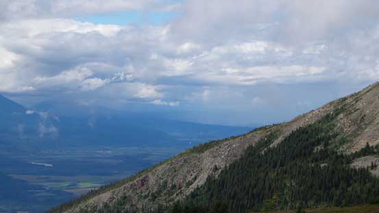 There's more weather coming in from Prince George direction