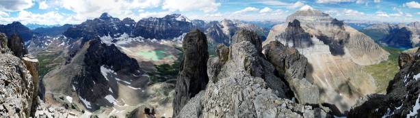 Partial Summit Panorama. Click to view large size.