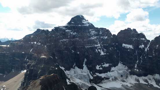 And here's Hungabee Mountain