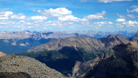 In the foreground is another Kane's scramble - Panorama Ridge