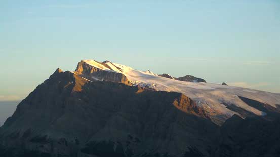 Alpenglow on the nearby Mt. Wilson