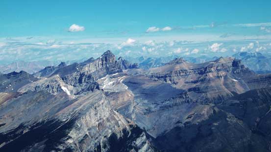 Mt. Cline, Lion Peak and Lioness Peak. Bagged them all