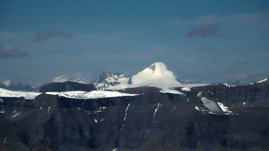 The "mighty C" - Mt. Columbia. Ascended in April this year