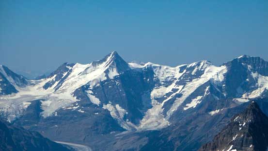 Mt. Freshfield the queen on Freshfield Icefield