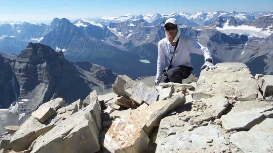 Me on the summit of Mt. Murchison