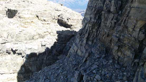 A key ledge traverse