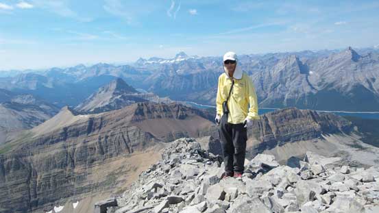 Me on the summit of Mt. Bogart