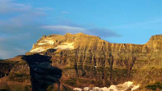 Mt. Custer on golden glow