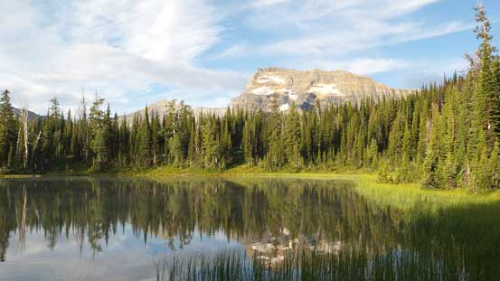 Mt. Custer and its reflection