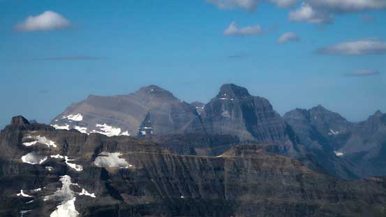 A closer look at Kintla Peak and Kinnerly Peak