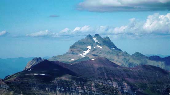 Long Knife Peak is another giant in GNP, MT