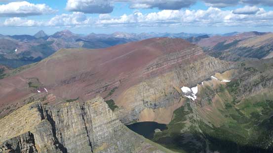 Mt. Carthew is such a colourful peak