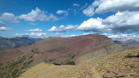 Can't get rid of Mt. Carthew and its colours!