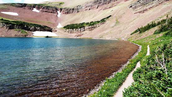Another look at the upper Carthew Lake