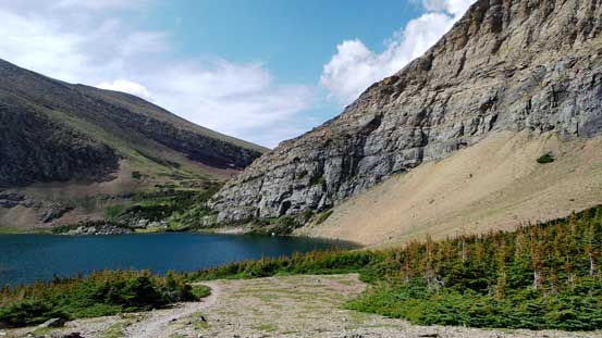 Another look at the lower Carthew Lake