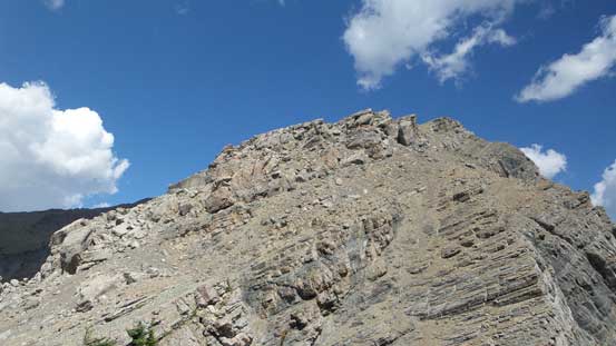 Ahead was a loose section