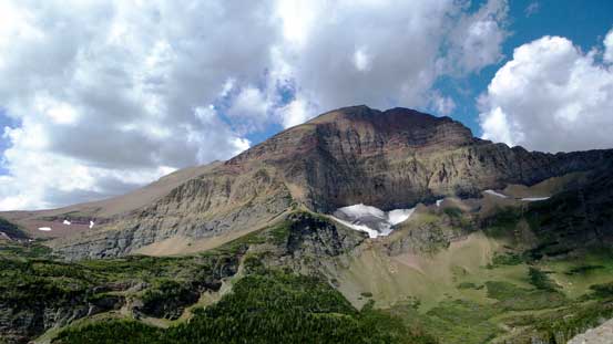 A look at Mt. Carthew. It looks considerably more impressive from this side
