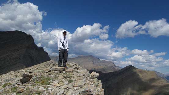 Me on the official summit of Buchanan Peak