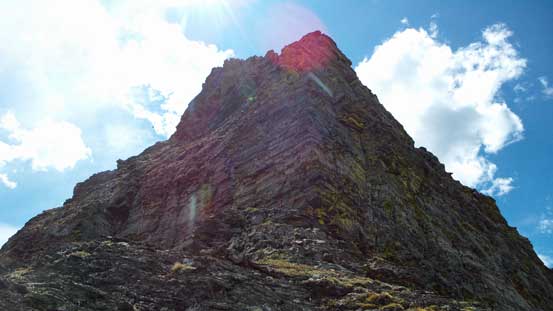 Now what... Ahead was the crux rock band.