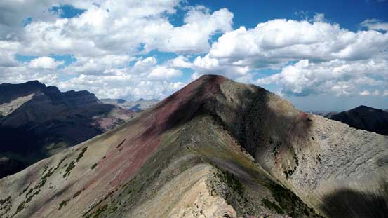 Looking back I did get some nice views though