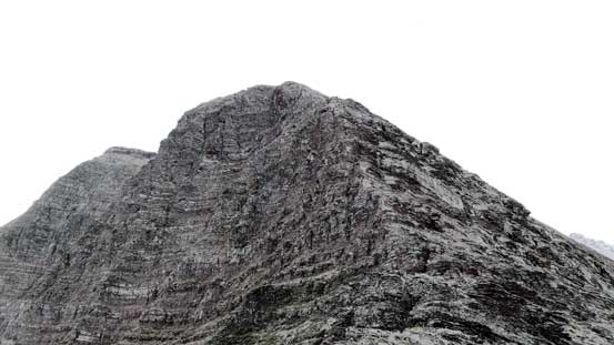 After the crux pitch, there's still scrambling ahead